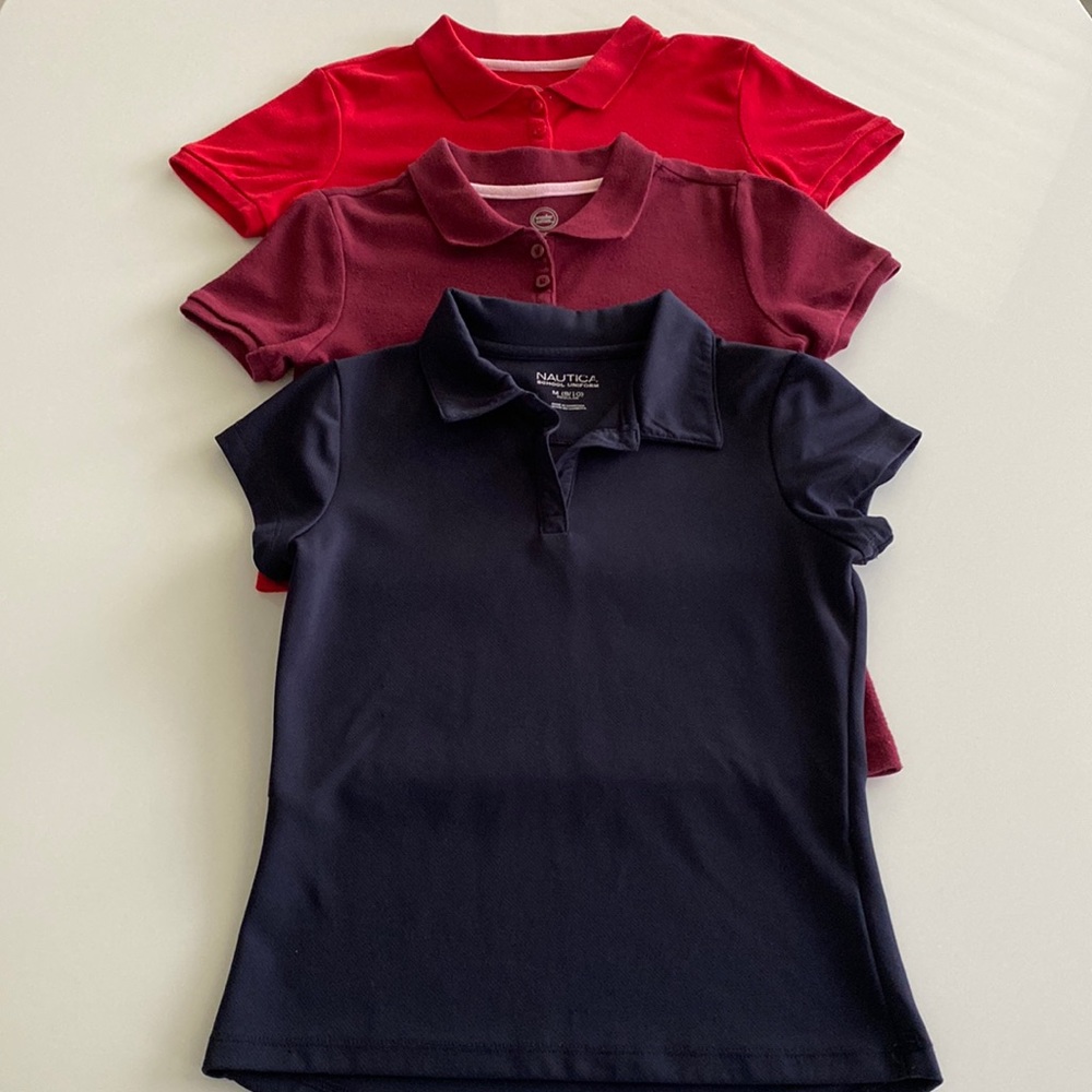 French Toast Girls Uniform Shirts Bundle
